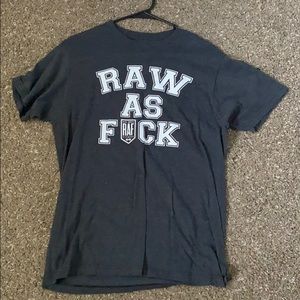 Rise above fitness tee